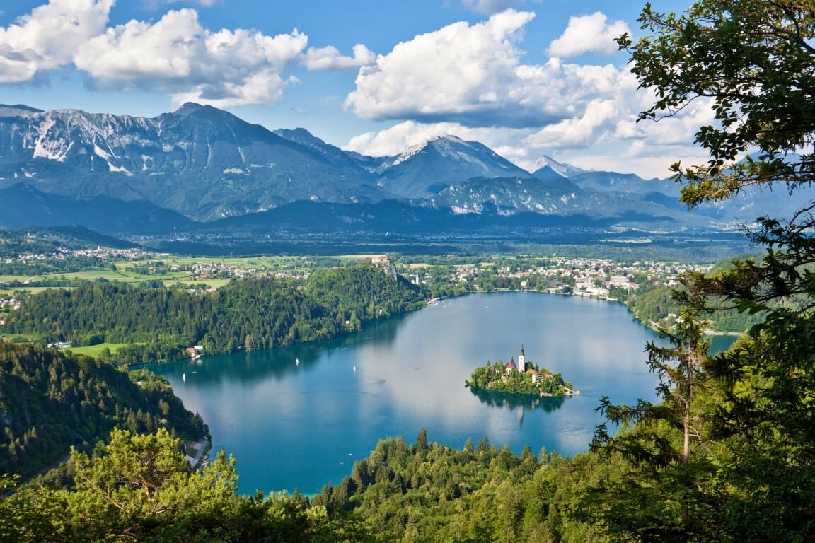 Kranj and Lake Bled